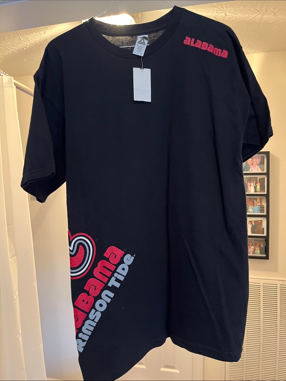 Crimson Tide Men's Black Graphic Tee
